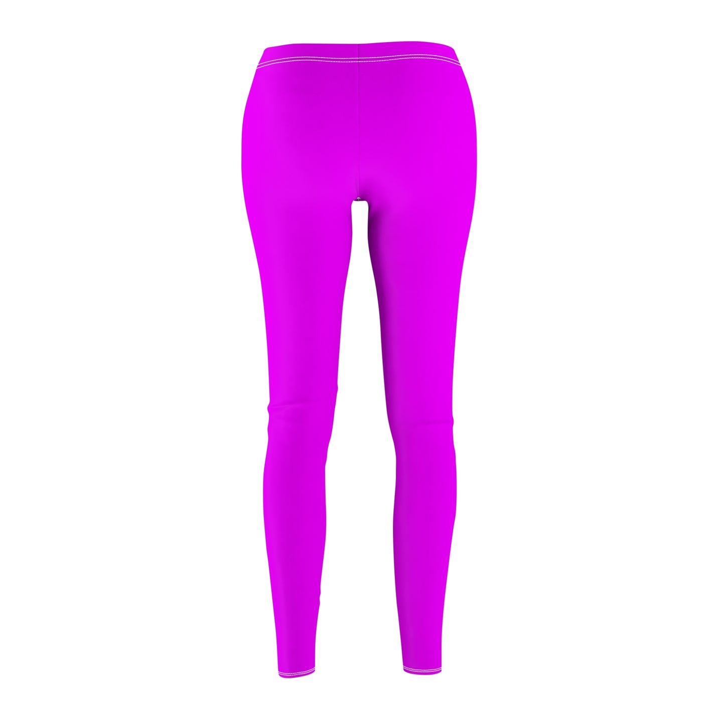 #f000ff Neon Purple - Casual Leggings