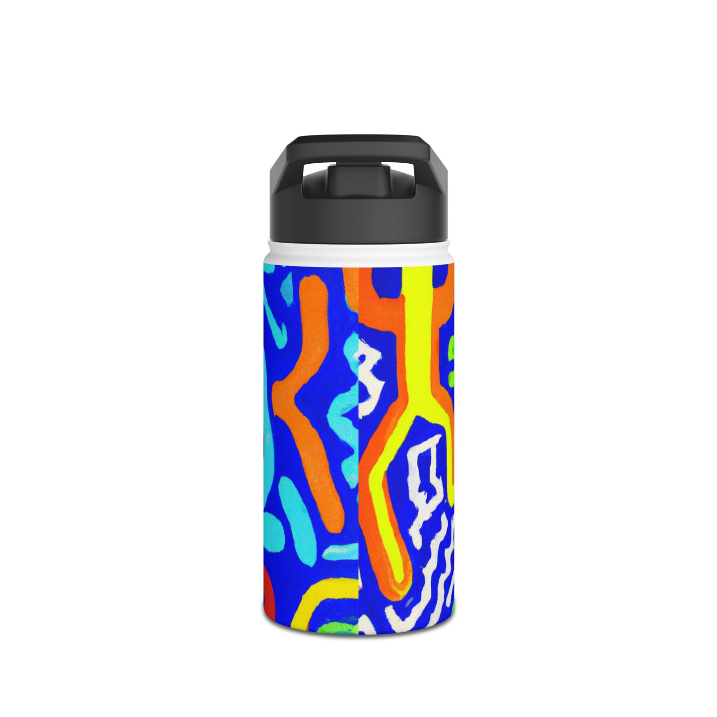 "Chroma Glyphe Symphony" - Water Bottle