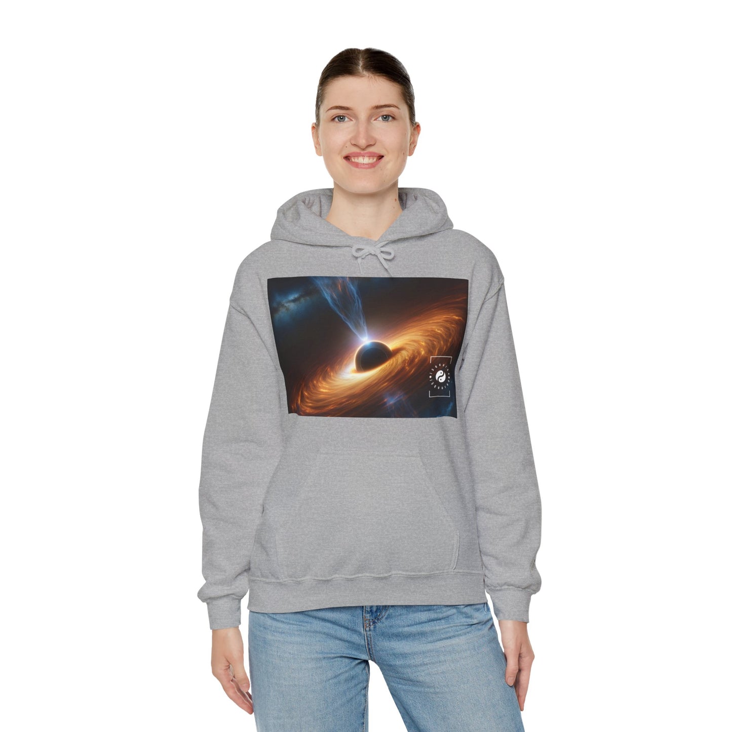 "Discs of Illumination: Black Hole Reverie" - Hoodie