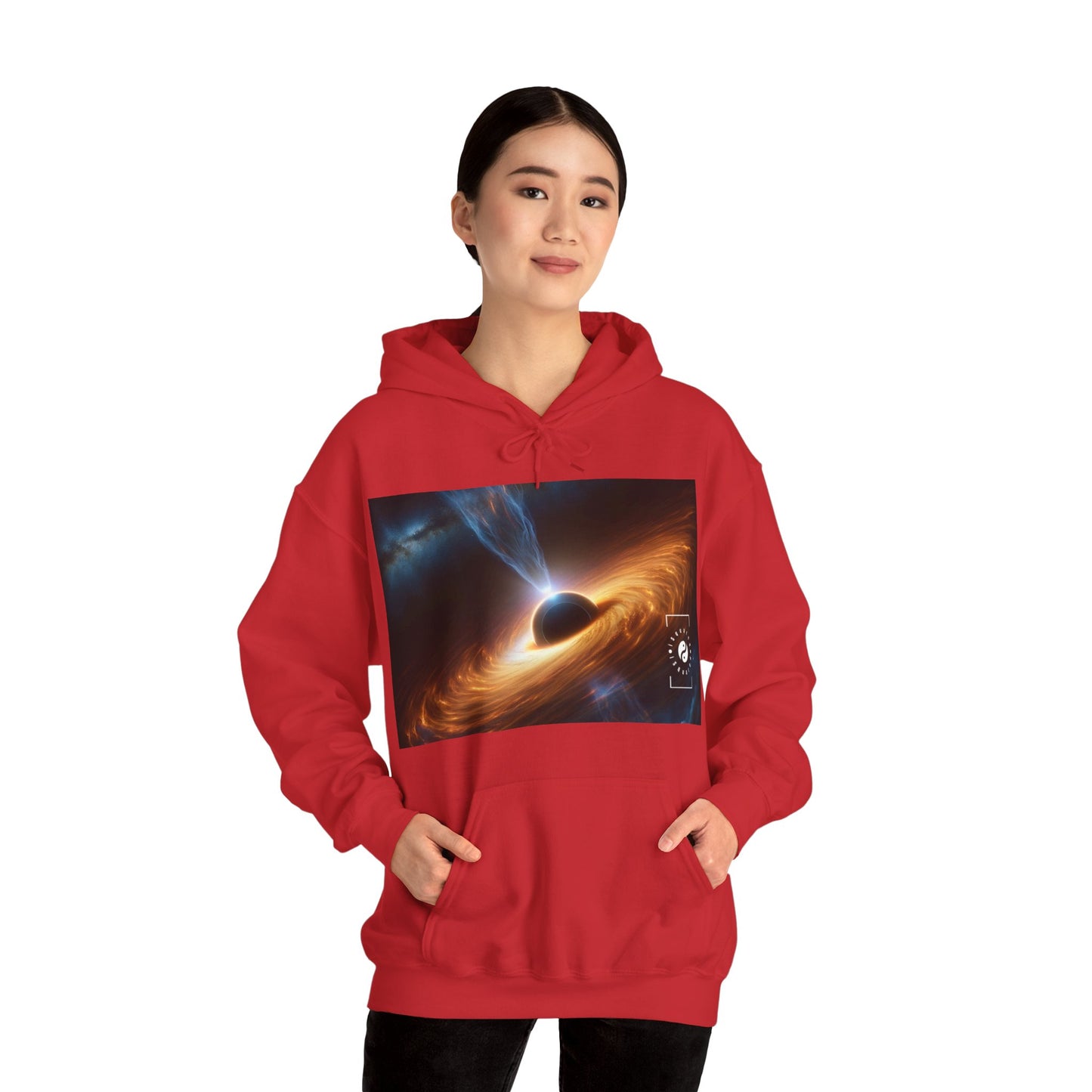 "Discs of Illumination: Black Hole Reverie" - Hoodie