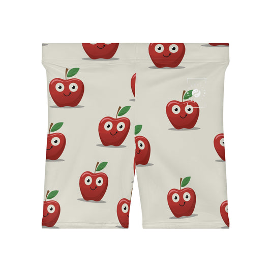 #E9E7DA Ivory + Apple - Hot Yoga Short