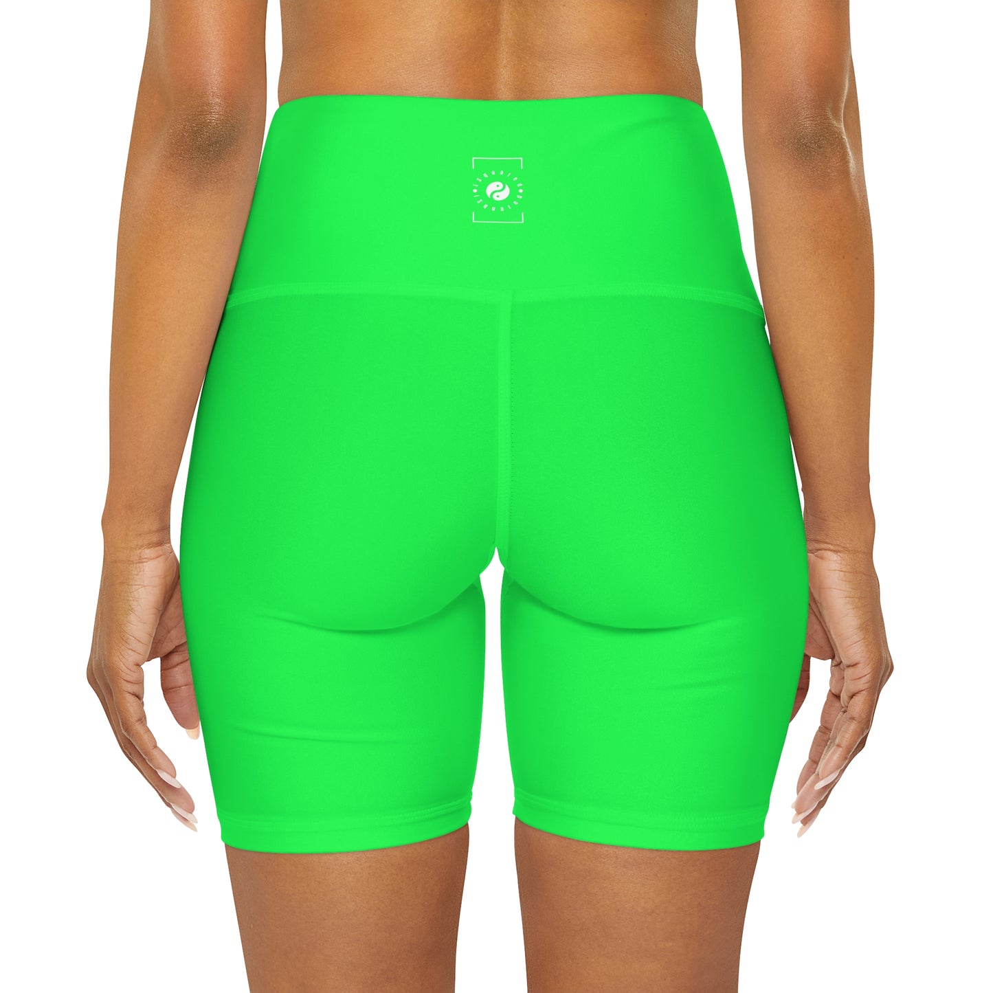 #0FFF50 Neon Green - shorts
