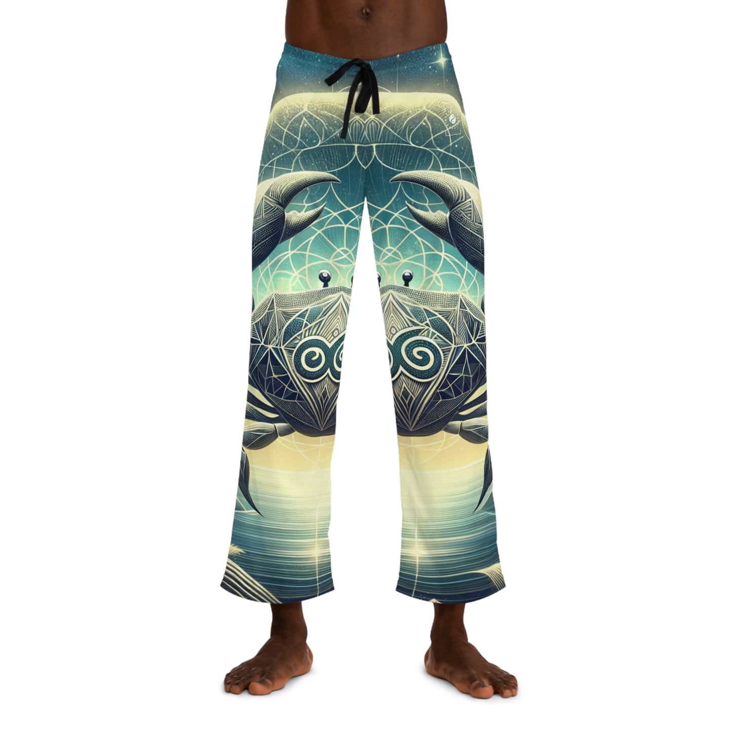 Crab Constellation Yoga - men's Lounge Pants