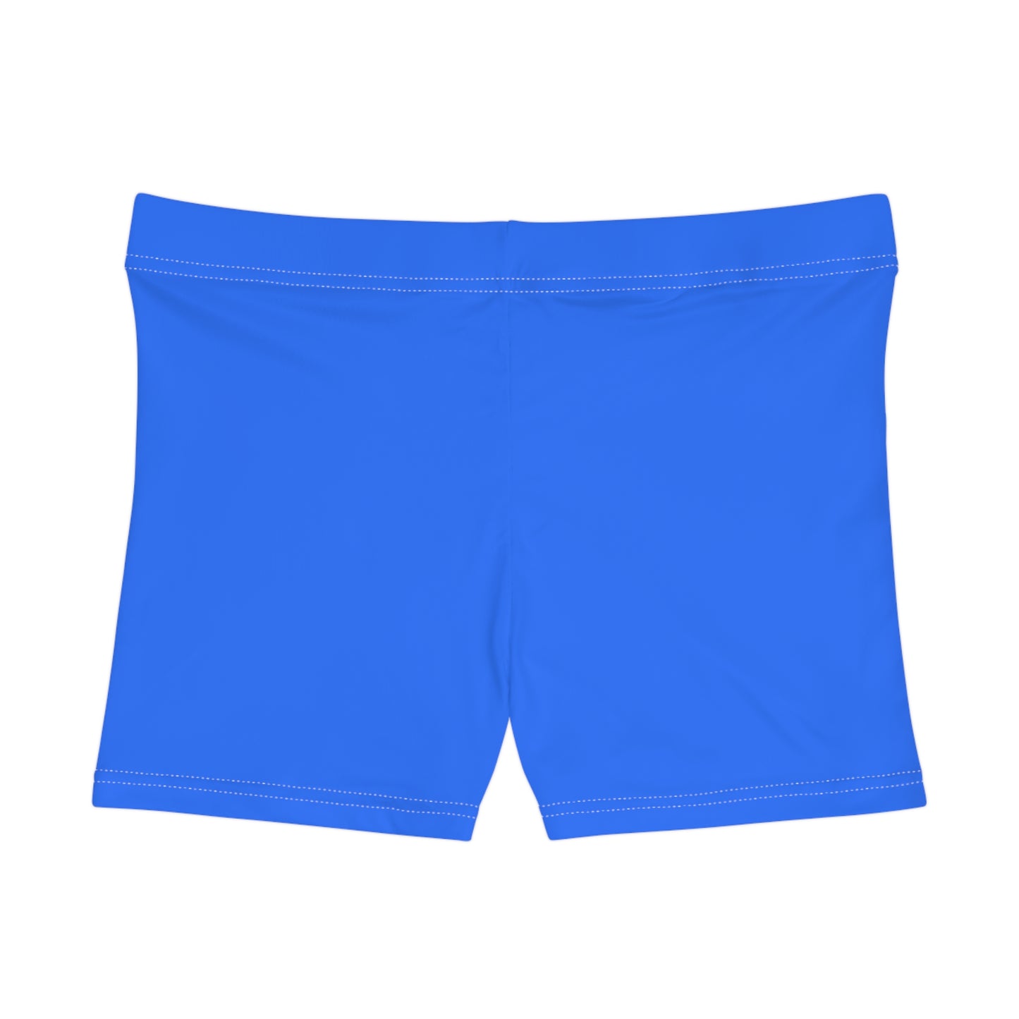 #2C75FF Electric Blue - Mini Hot Yoga Short