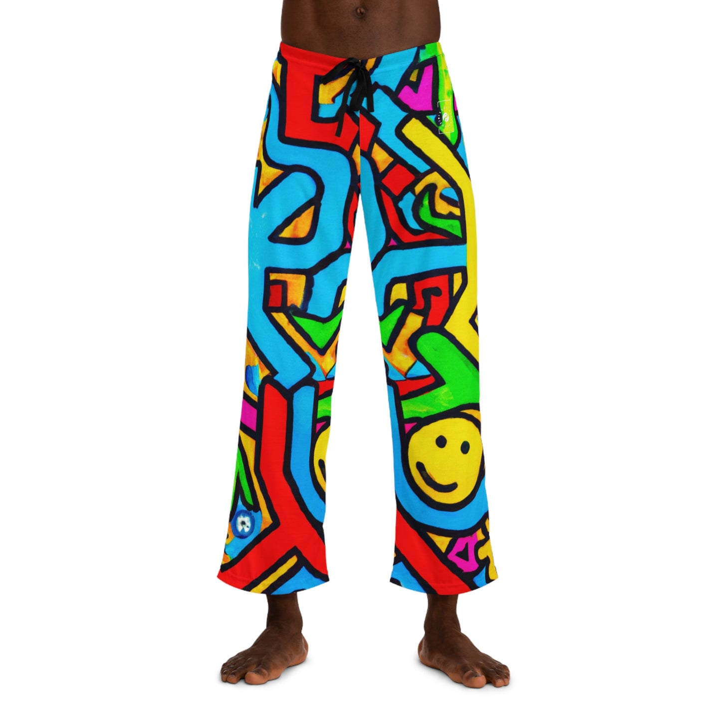 symbols of happiness - men's Lounge Pants