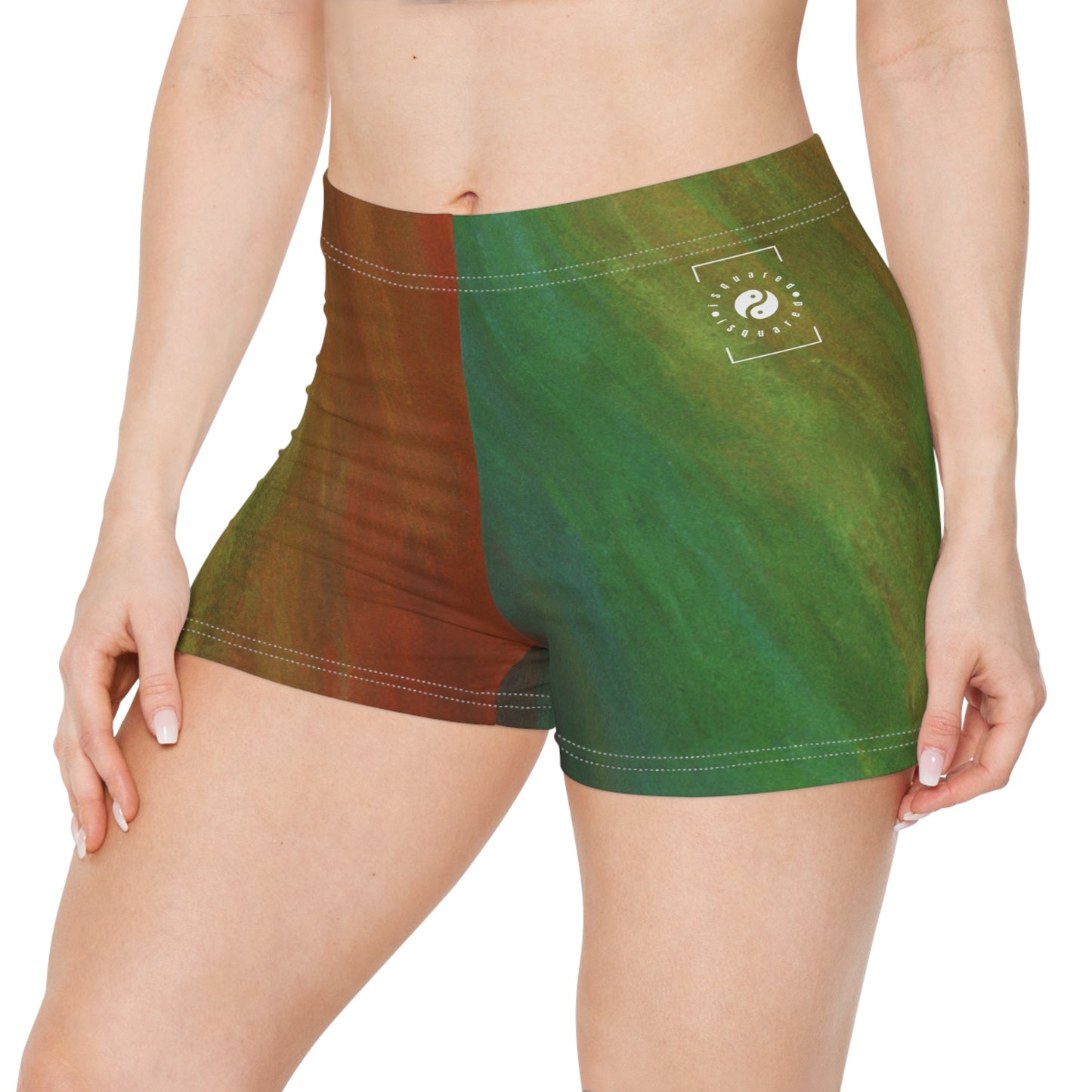 Subtle Rainbow Mood - Mini Hot Yoga Short