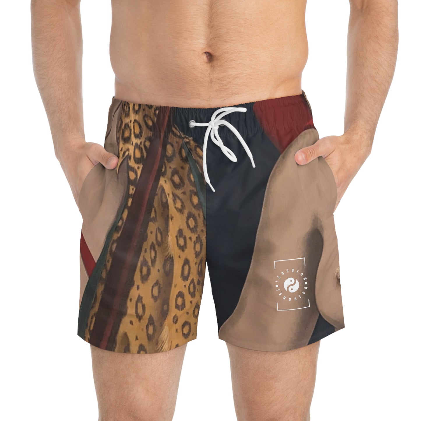 "La chaseresse - Felix Labisse" - Swim Trunks for Men