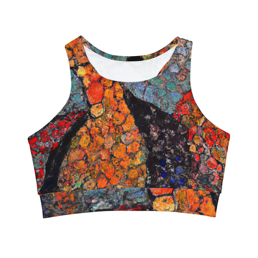 Rafaelo Vespucci - High Neck Crop Top