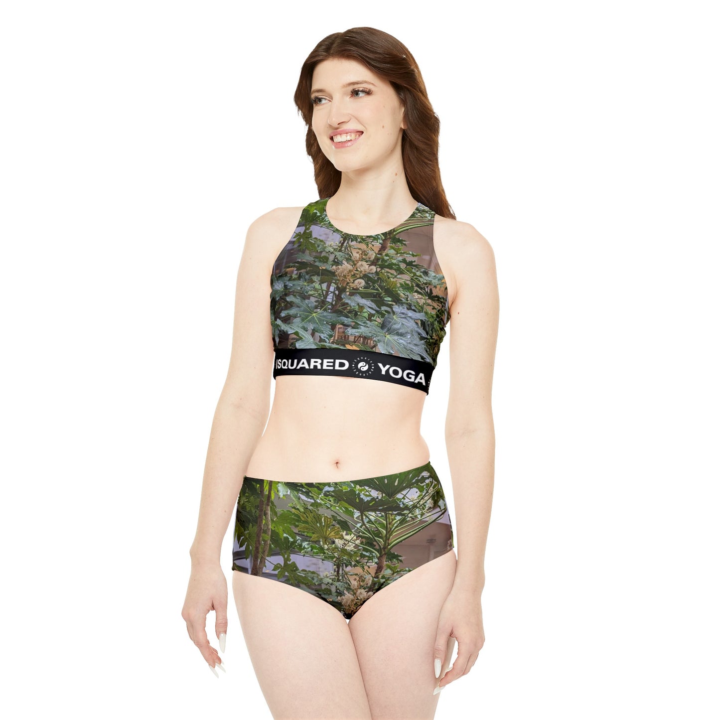 Plasky Jungle - Ensemble de bikini de yoga chaud