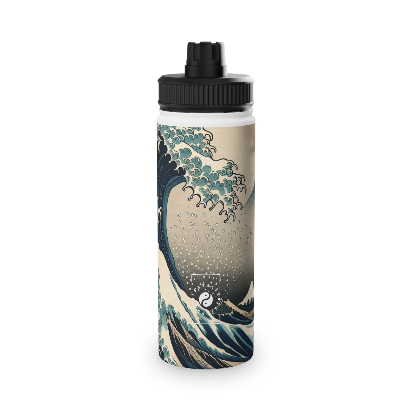 "Indigo Surge Eternity" - Sports Water Bottle