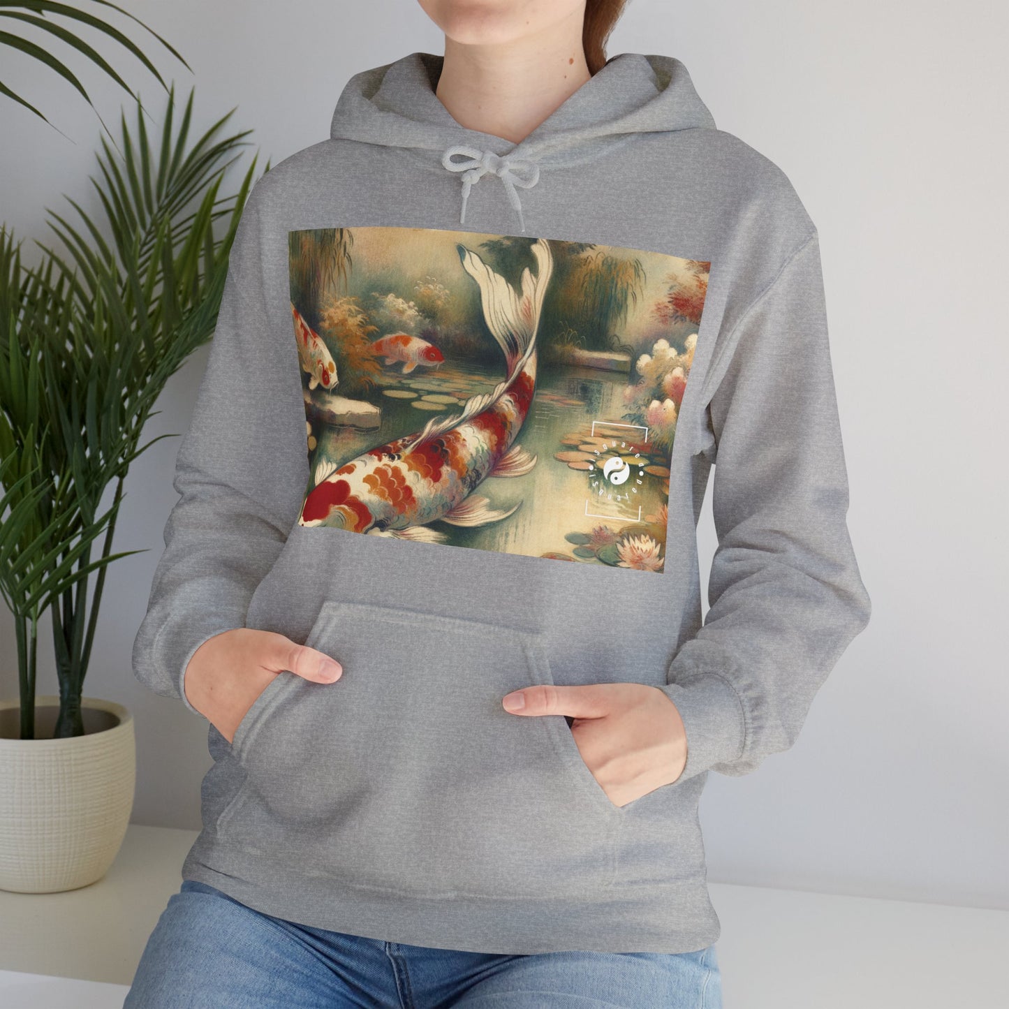 Koi Lily Pond - Hoodie