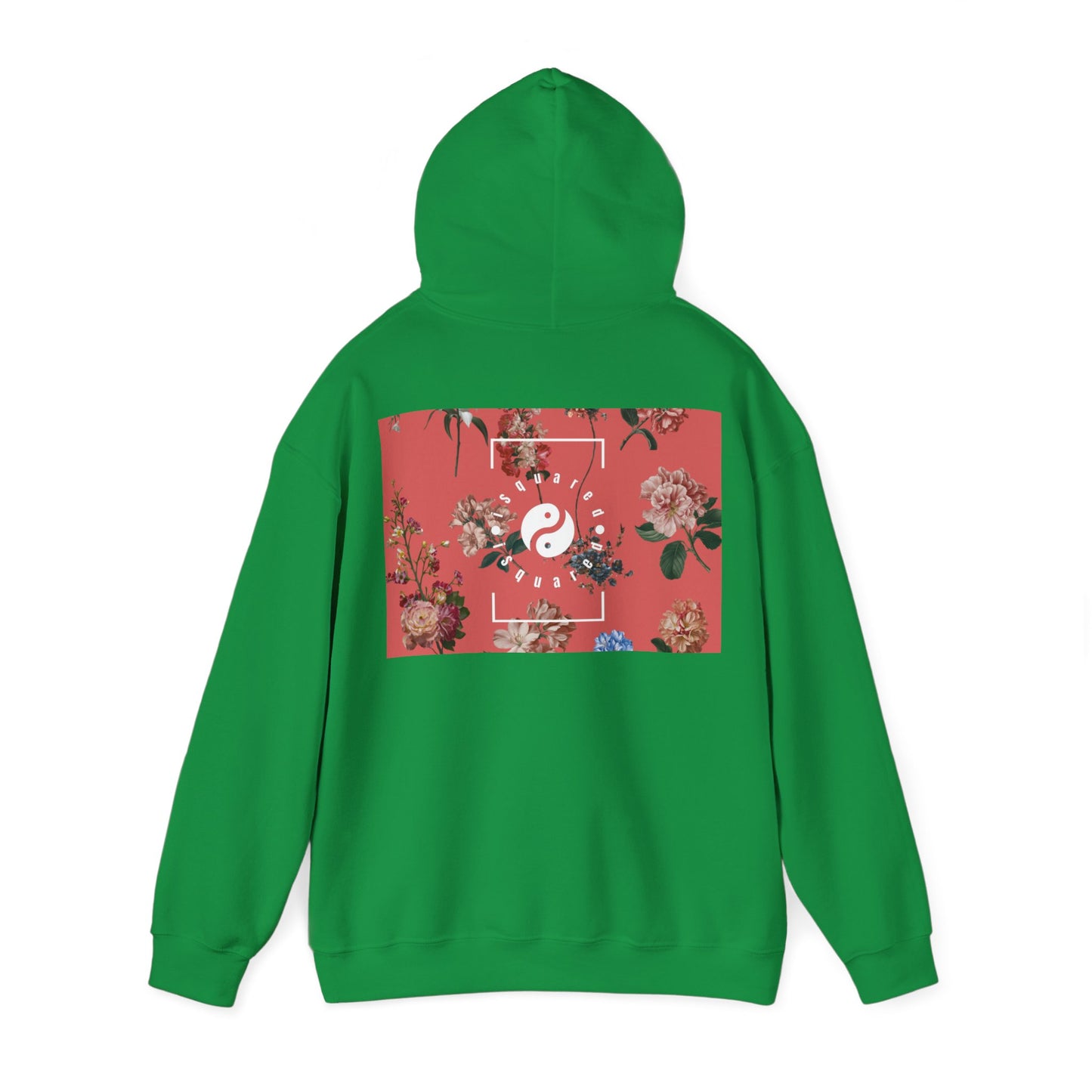 Botanicals on Coral - Hoodie