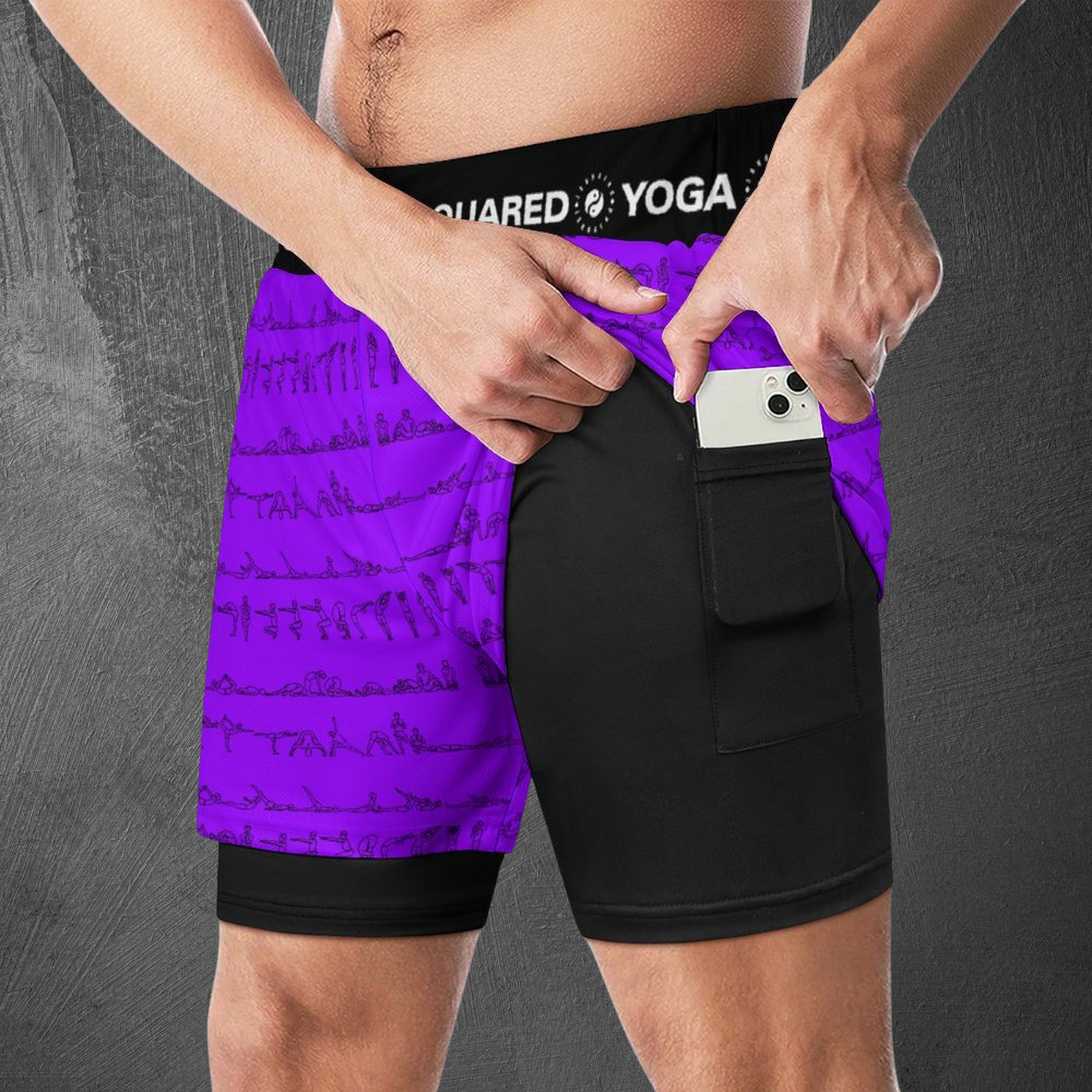 Bikram Series - Compression Yoga Shorts