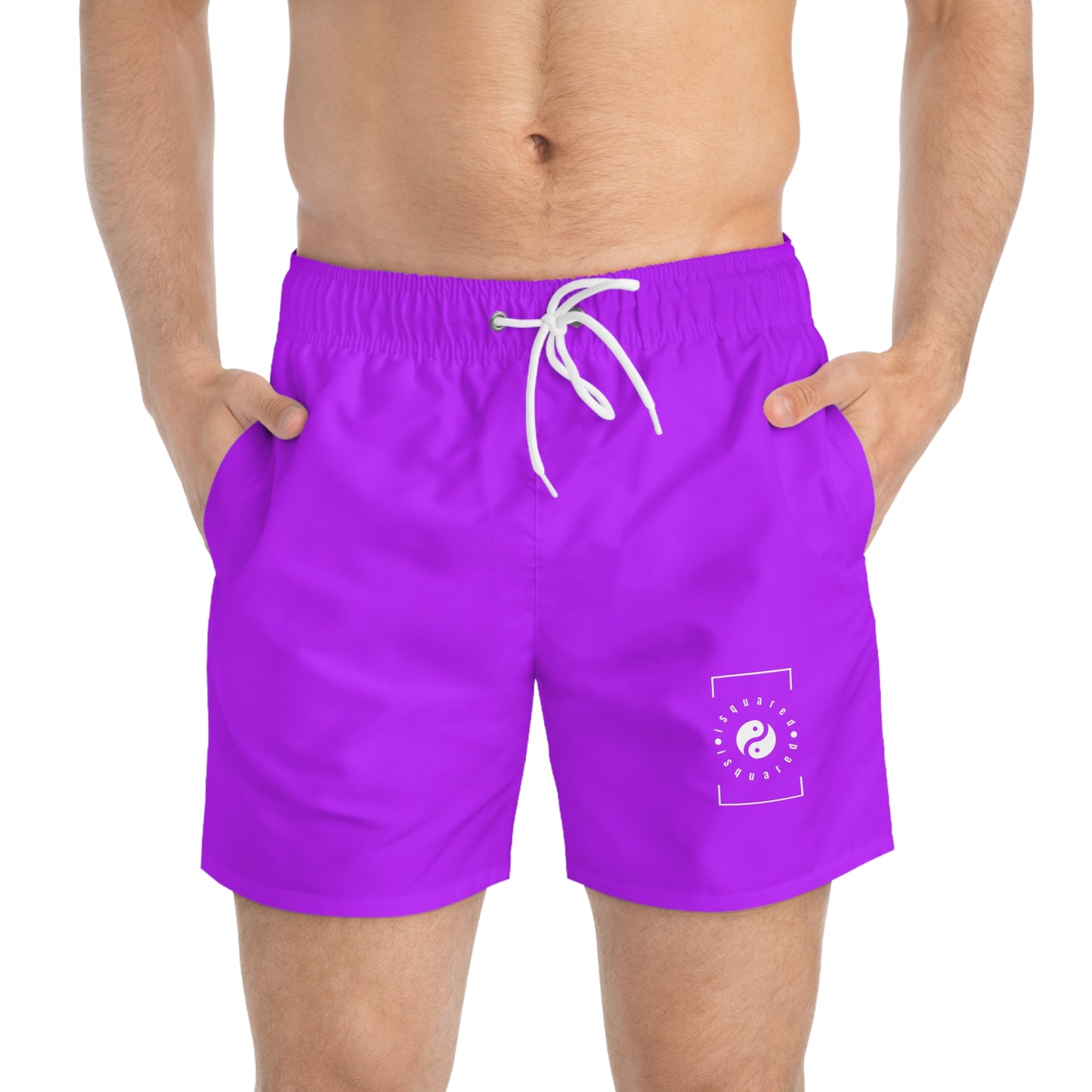#BF00FF Electric Purple - Swim Trunks for Men