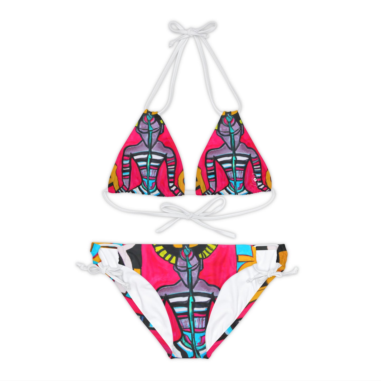 Euphoric Harmony - Lace-up Bikini Set