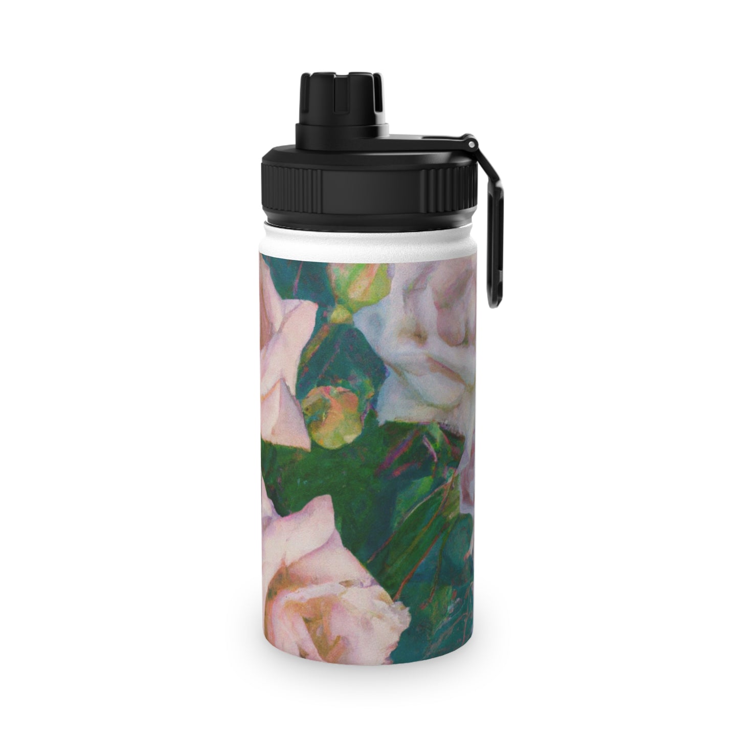 Cosmic Roses - Sports Water Bottle