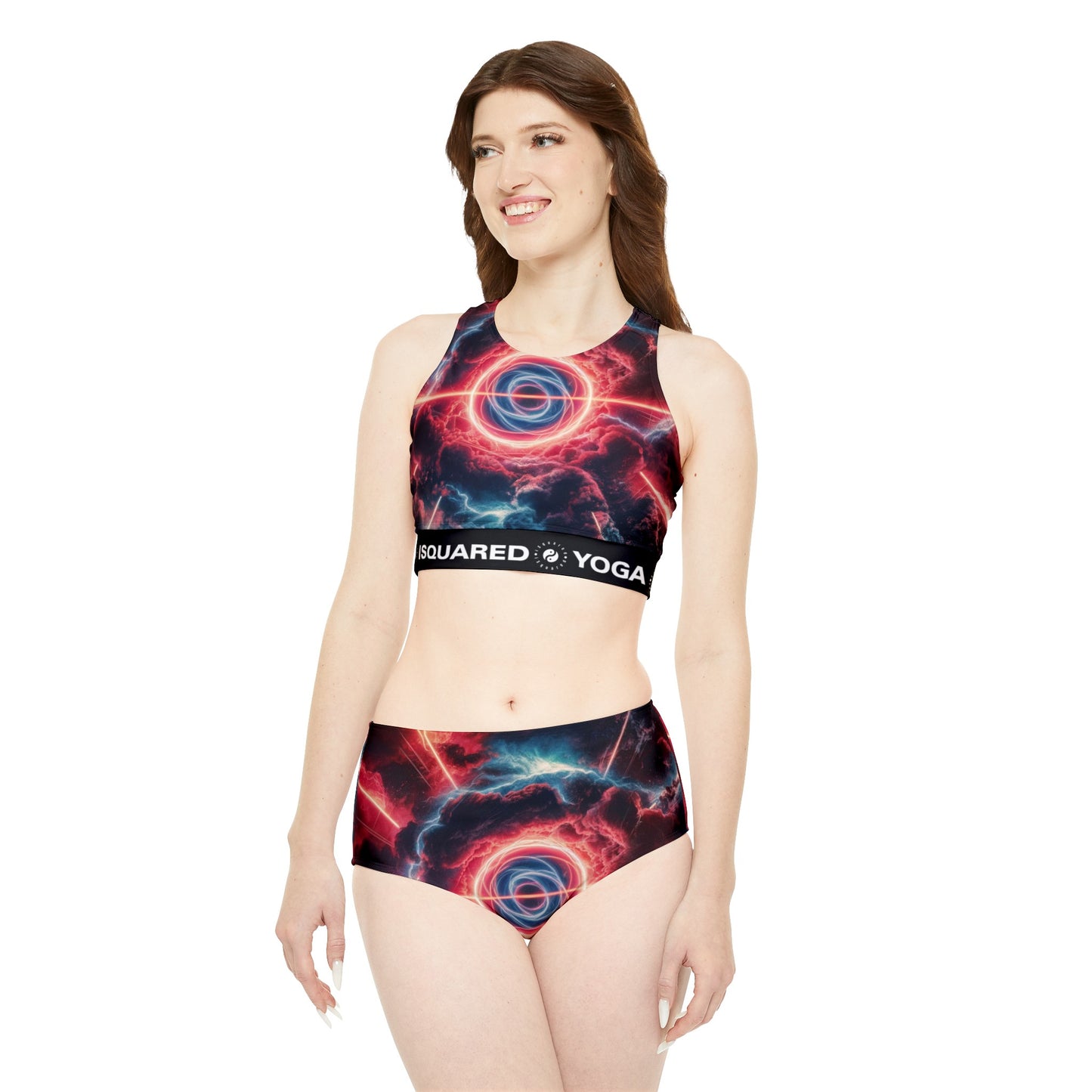 Cosmic Fusion - Ensemble de bikini de yoga chaud