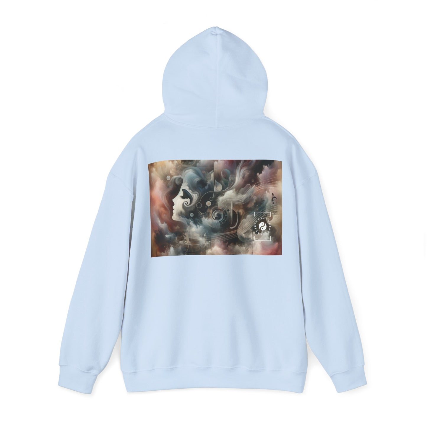 "Harmony of Descent: An Abstract Ode to La Traviata" - Hoodie