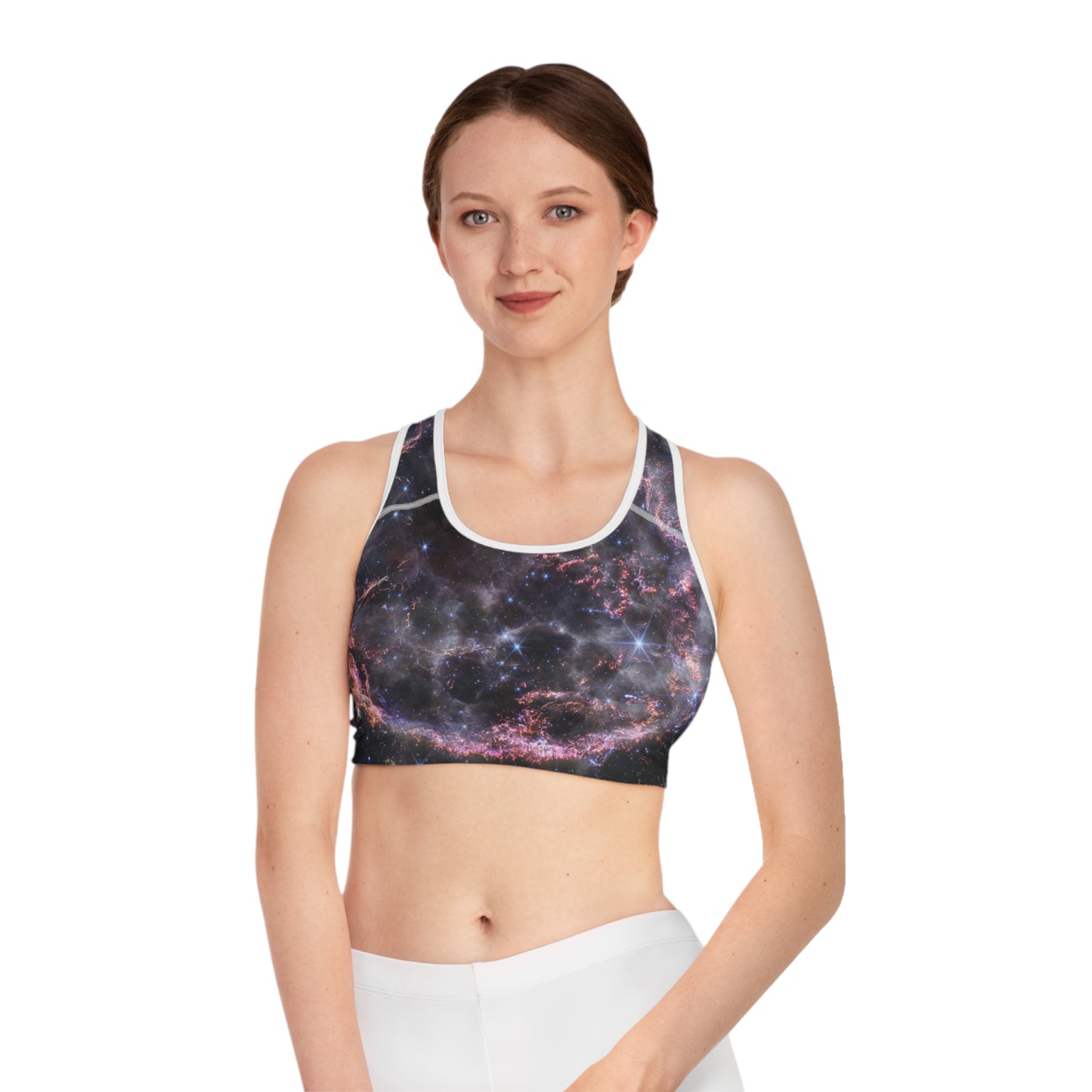 Cassiopeia A (NIRCam Image) - JWST Collection - High Performance Sports Bra