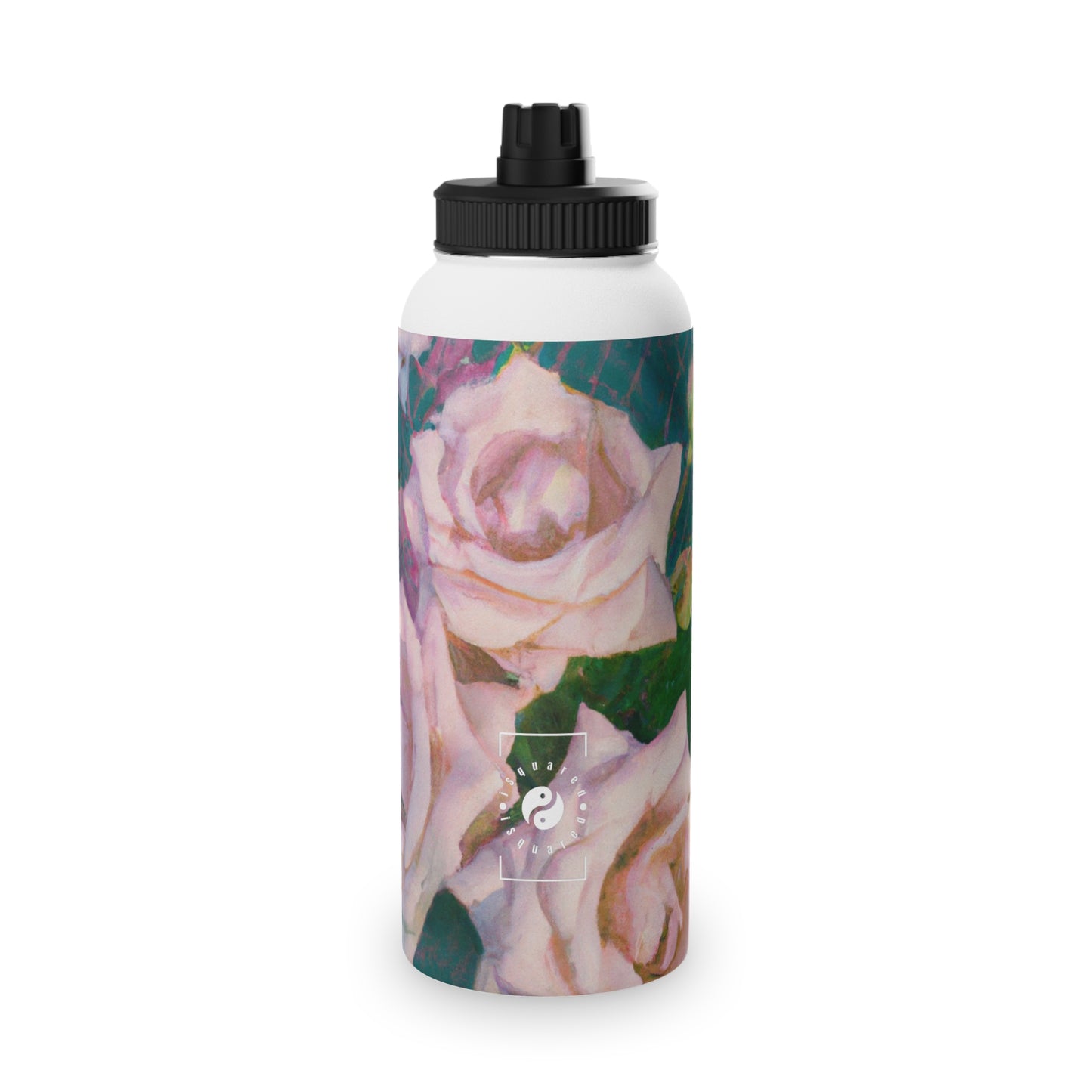 Cosmic Roses - Sports Water Bottle