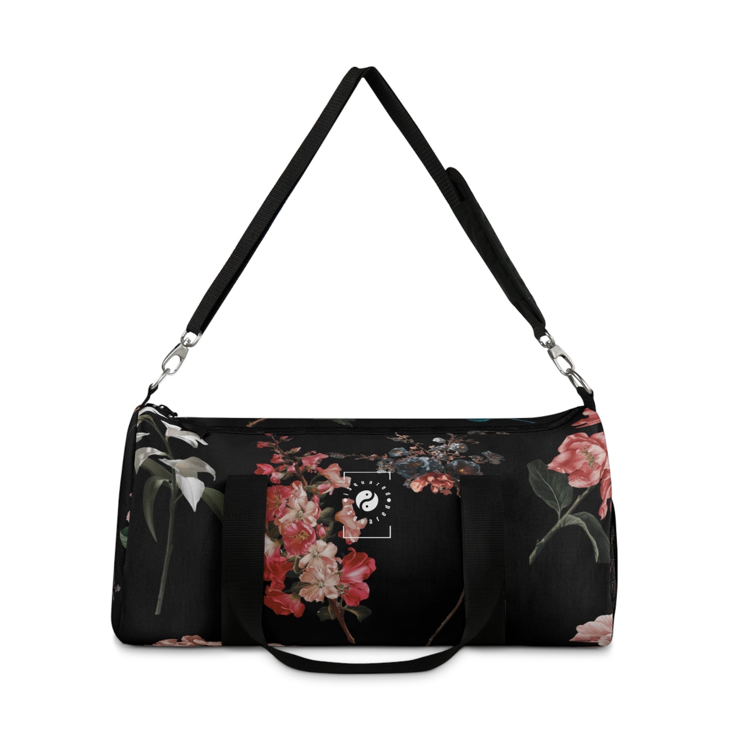 Botanicals on Black - Duffle Bag