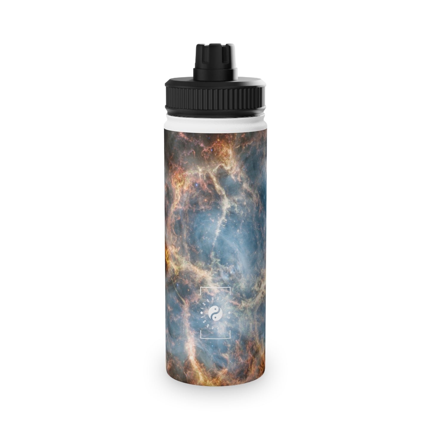 Crab Nebula (NIRCam and MIRI Image) - Sports Water Bottle