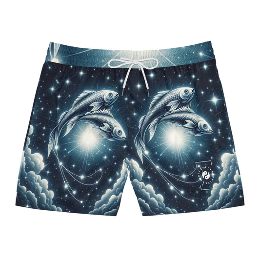 Pisces Harmony - Swim Shorts (Mid-Length) for Men