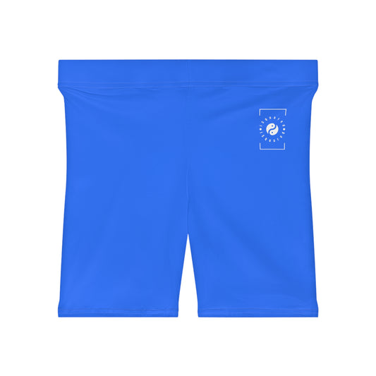#2C75FF Electric Blue - Hot Yoga Short