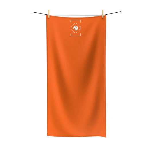 Orange fluo #FF6700 - Serviette de yoga tout usage