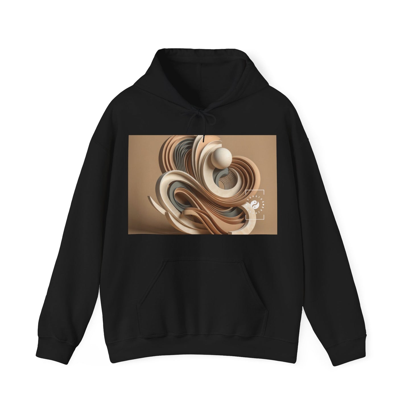 "Hepworth Hues: An Earth Tone Symphony" - Hoodie