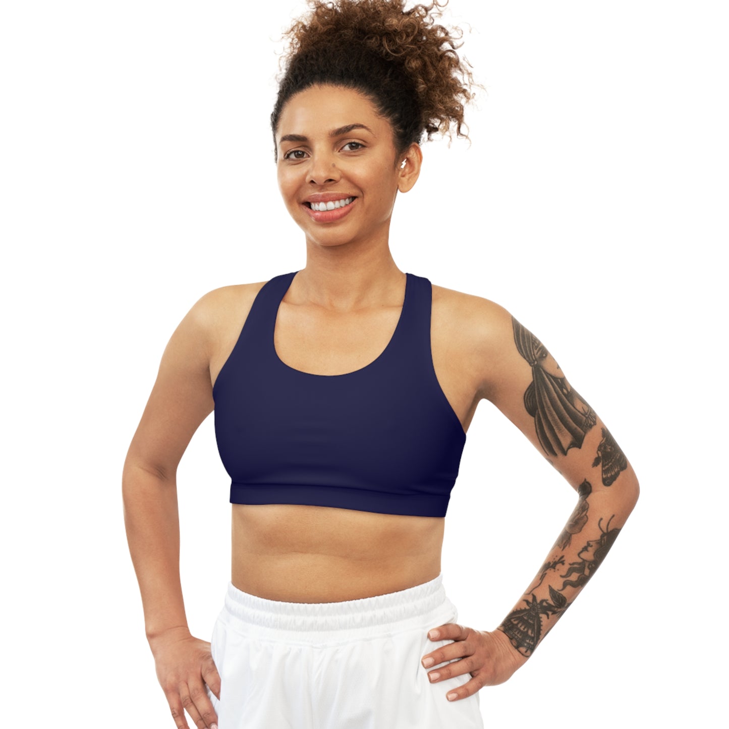 Royal Blue - Seamless Sports Bra