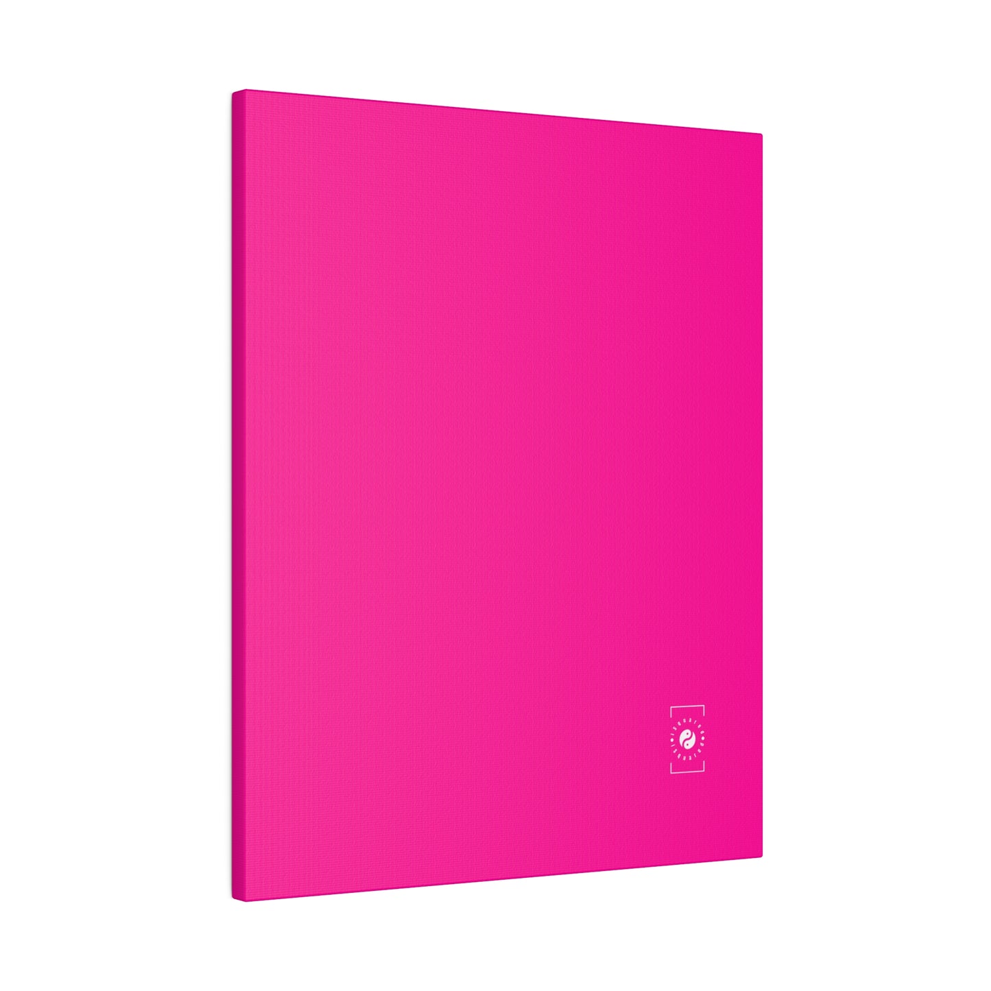 #FF0099 Sharp Pink - Art Print Canvas