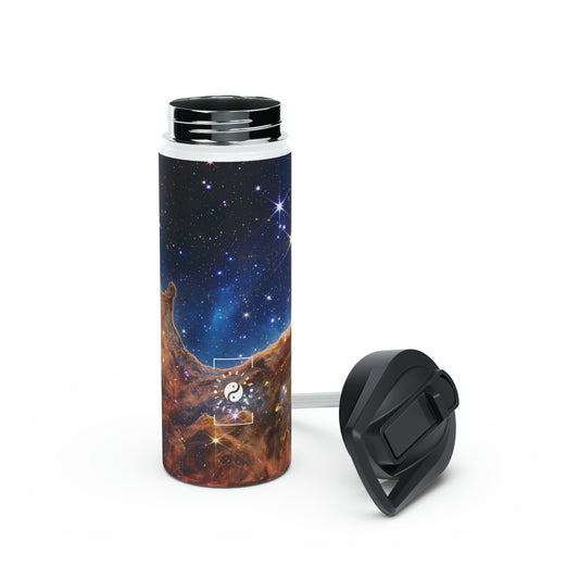 “Cosmic Cliffs” in the Carina Nebula (NIRCam Image) - JWST Collection - Water Bottle