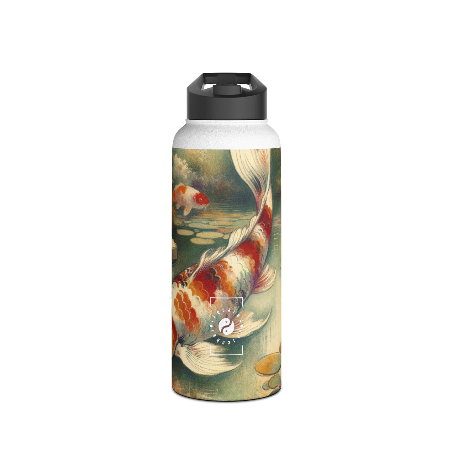 Koi Lily Pond - Water Bottle