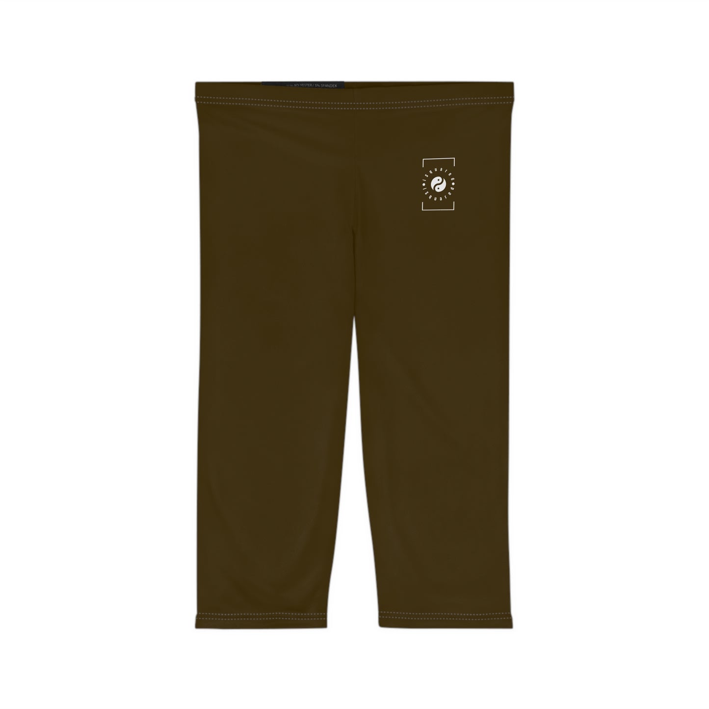 Earthy Brown - Capri Shorts