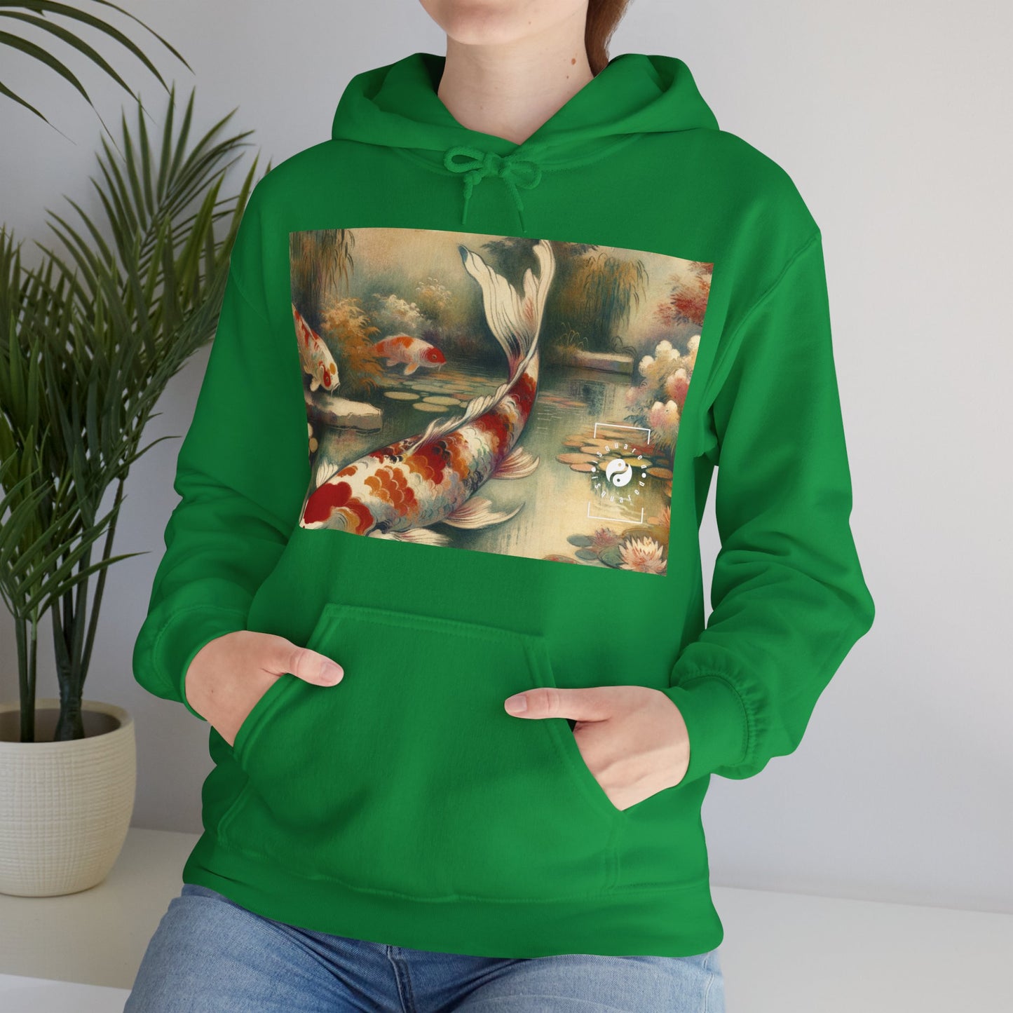 Koi Lily Pond - Hoodie