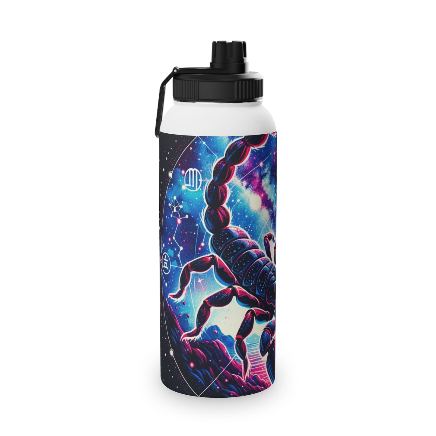 Crimson Scorpio - Sports Water Bottle