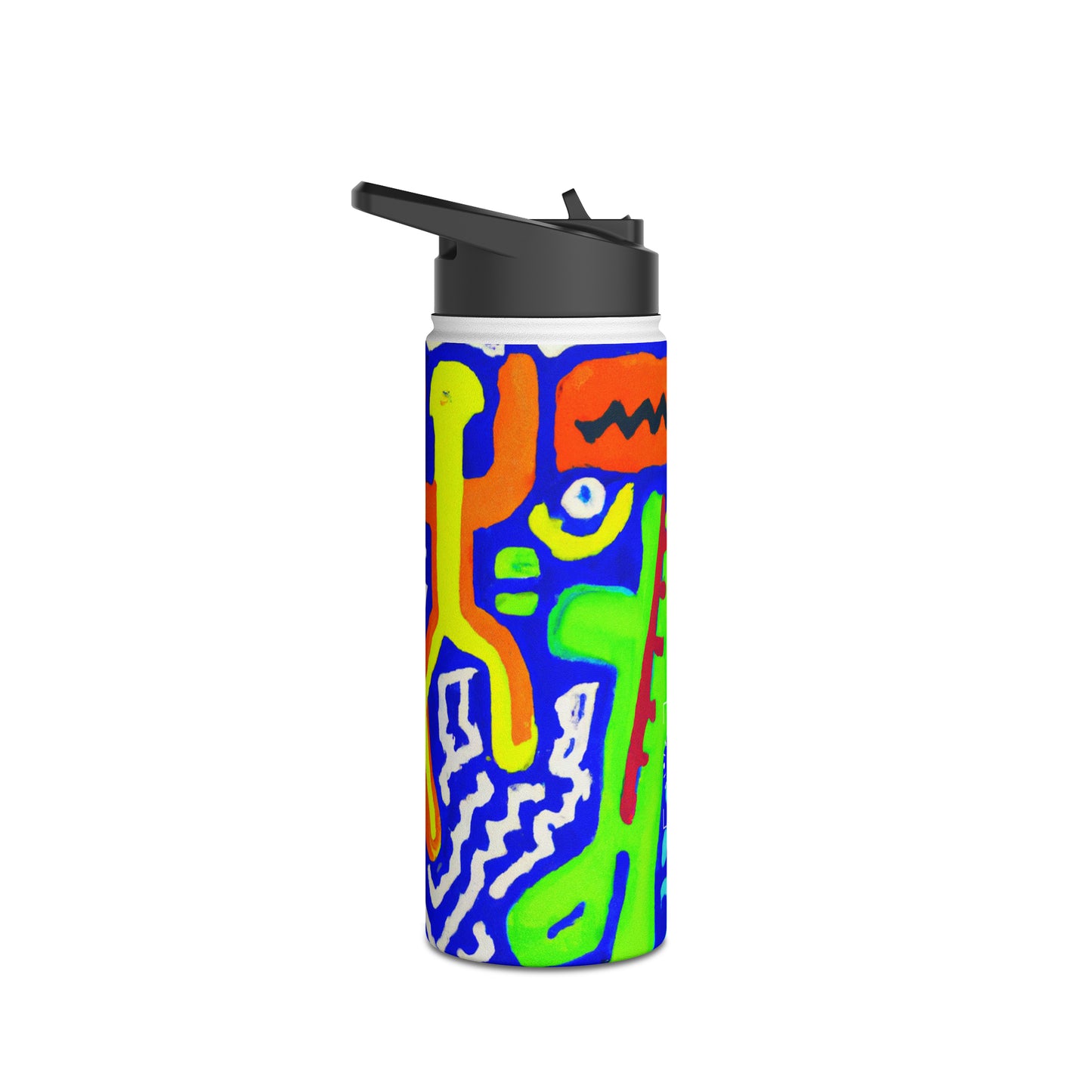 "Chroma Glyphe Symphony" - Water Bottle