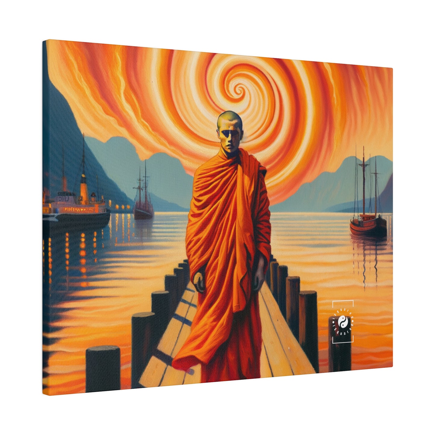 Serenity's Echo - Art Print Canvas