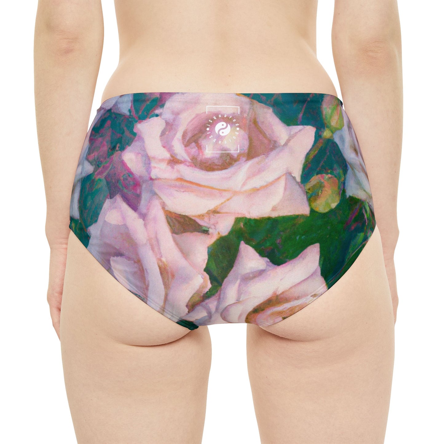 Cosmic Roses - High Waisted Bikini Bottom