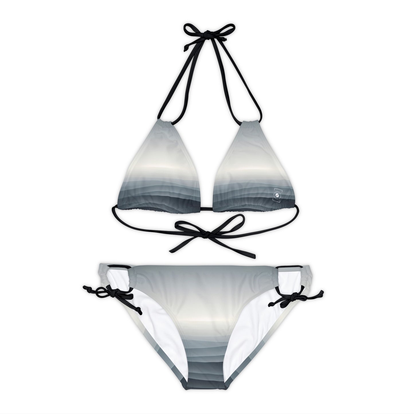 "Gradients of Grace" - Lace-up Bikini Set