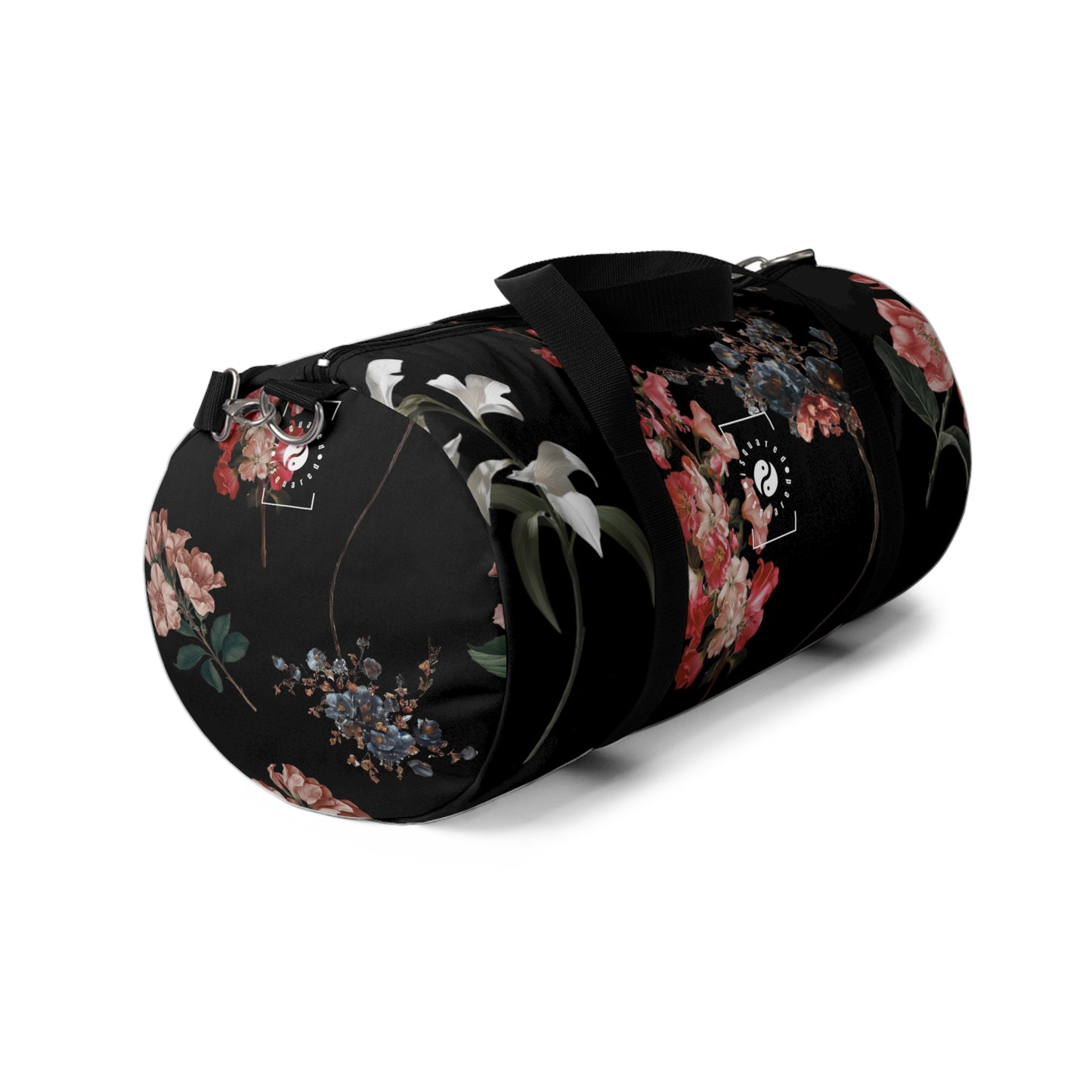 Botanicals on Black - Duffle Bag