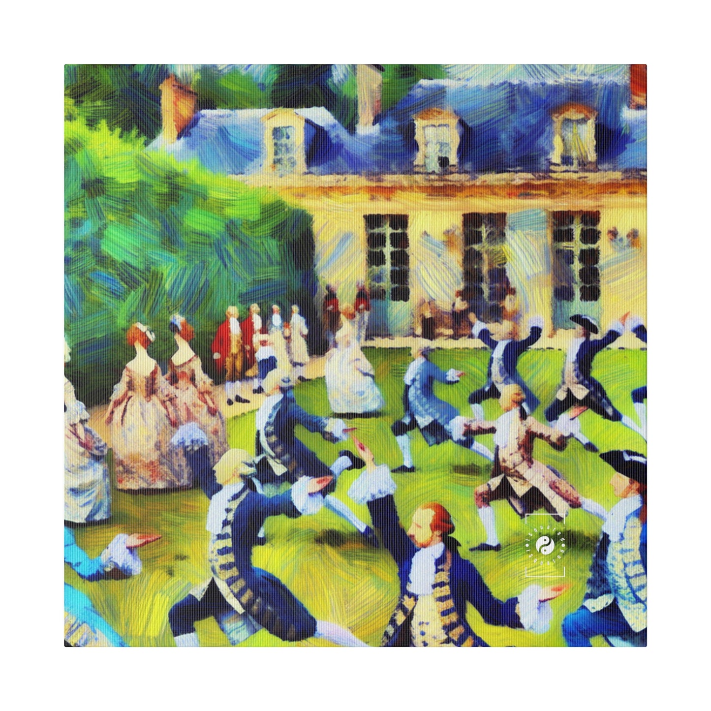 Versailles Vinyasa - Impression sur toile