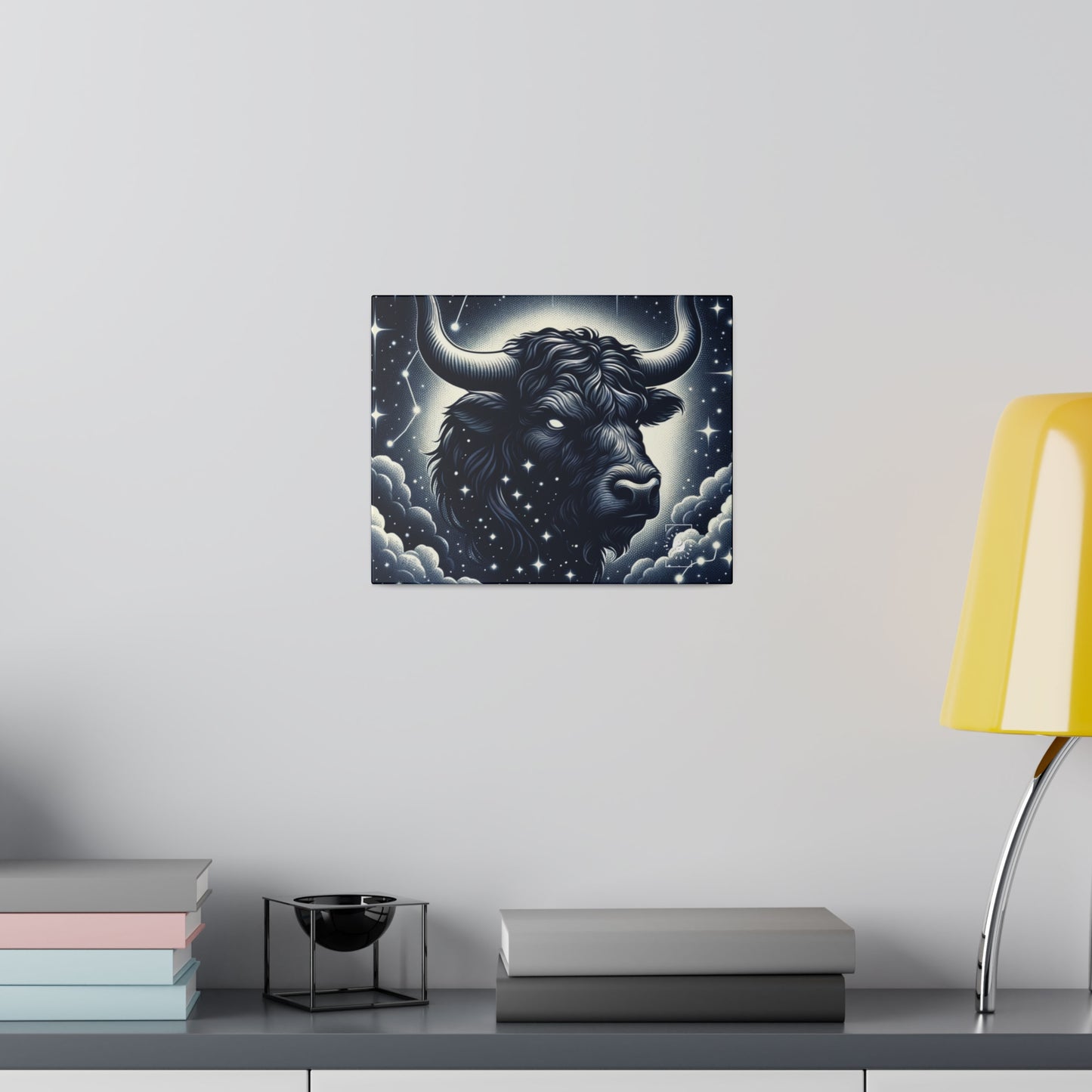 Celestial Taurine Constellation - Art Print Canvas