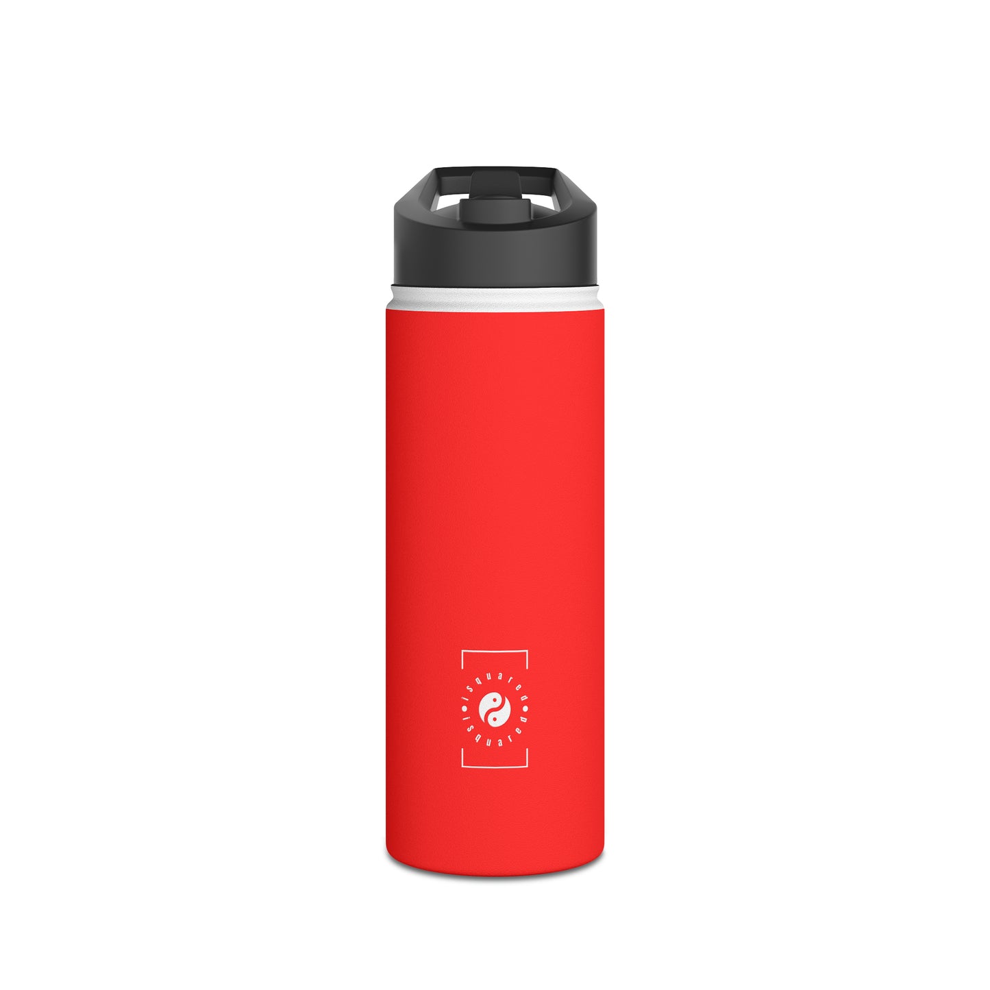 Bright Red FF3131 - Water Bottle