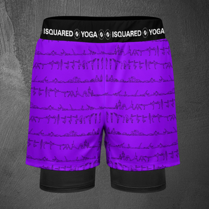 Bikram Series - Compression Yoga Shorts