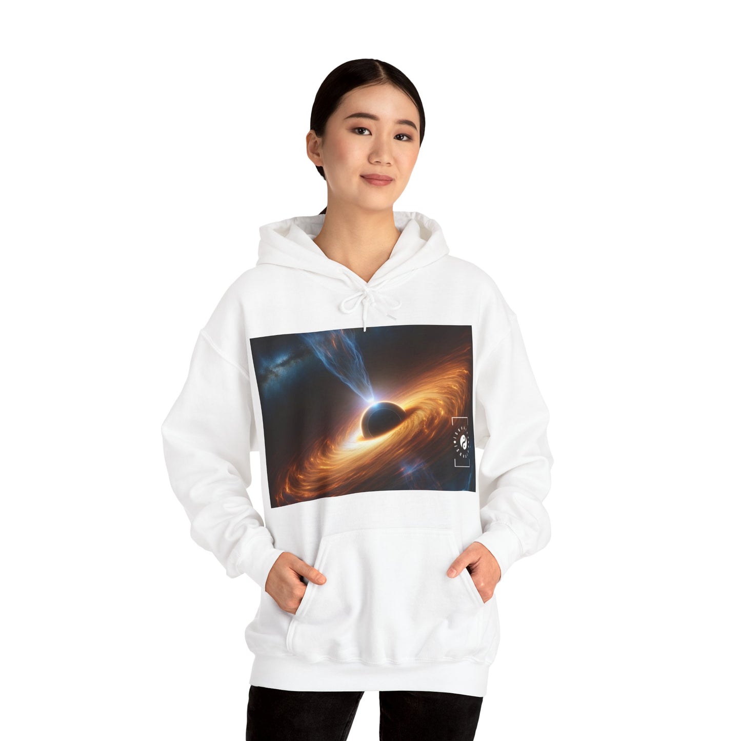 "Discs of Illumination: Black Hole Reverie" - Hoodie