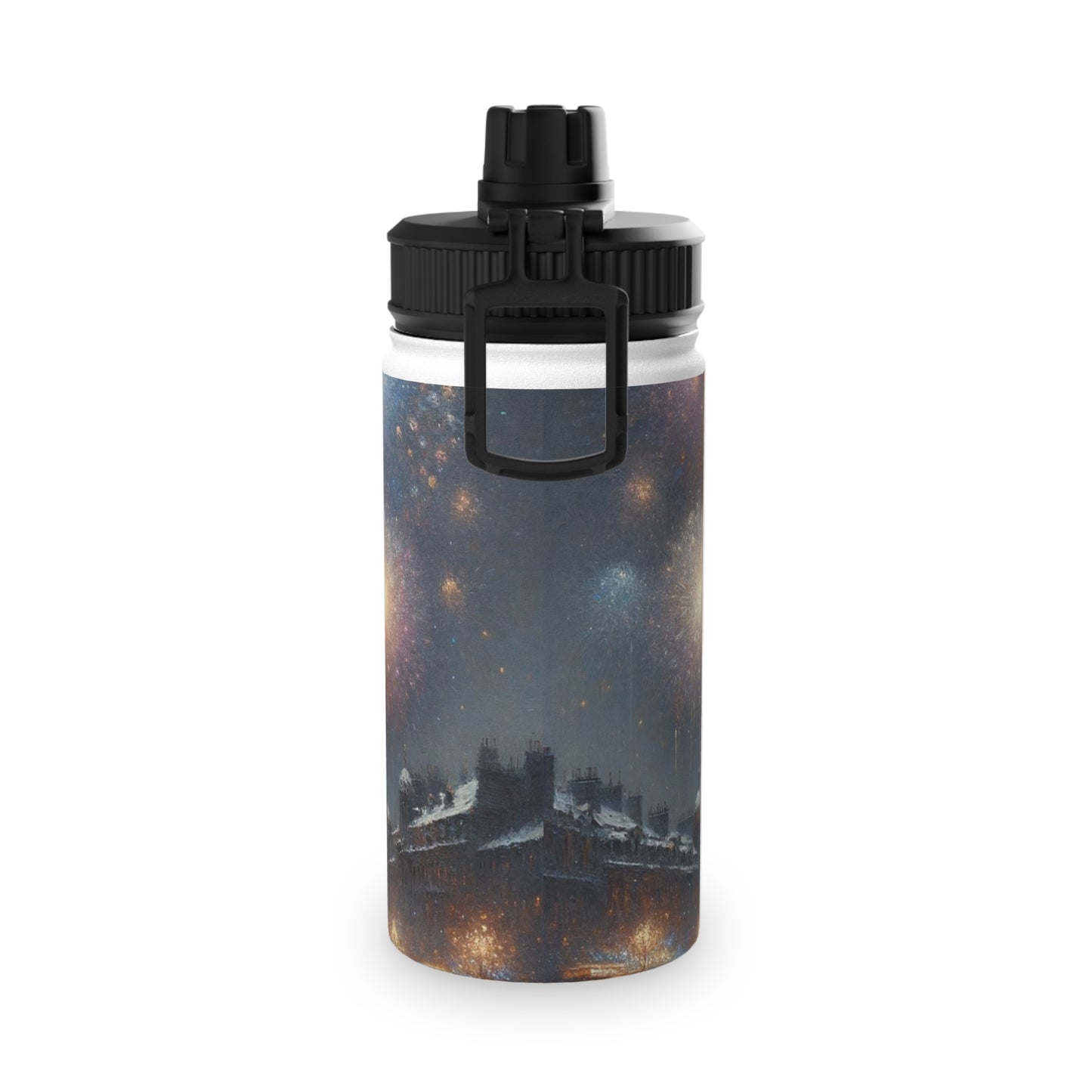 "Manet's Midnight Marvels" - Sports Water Bottle