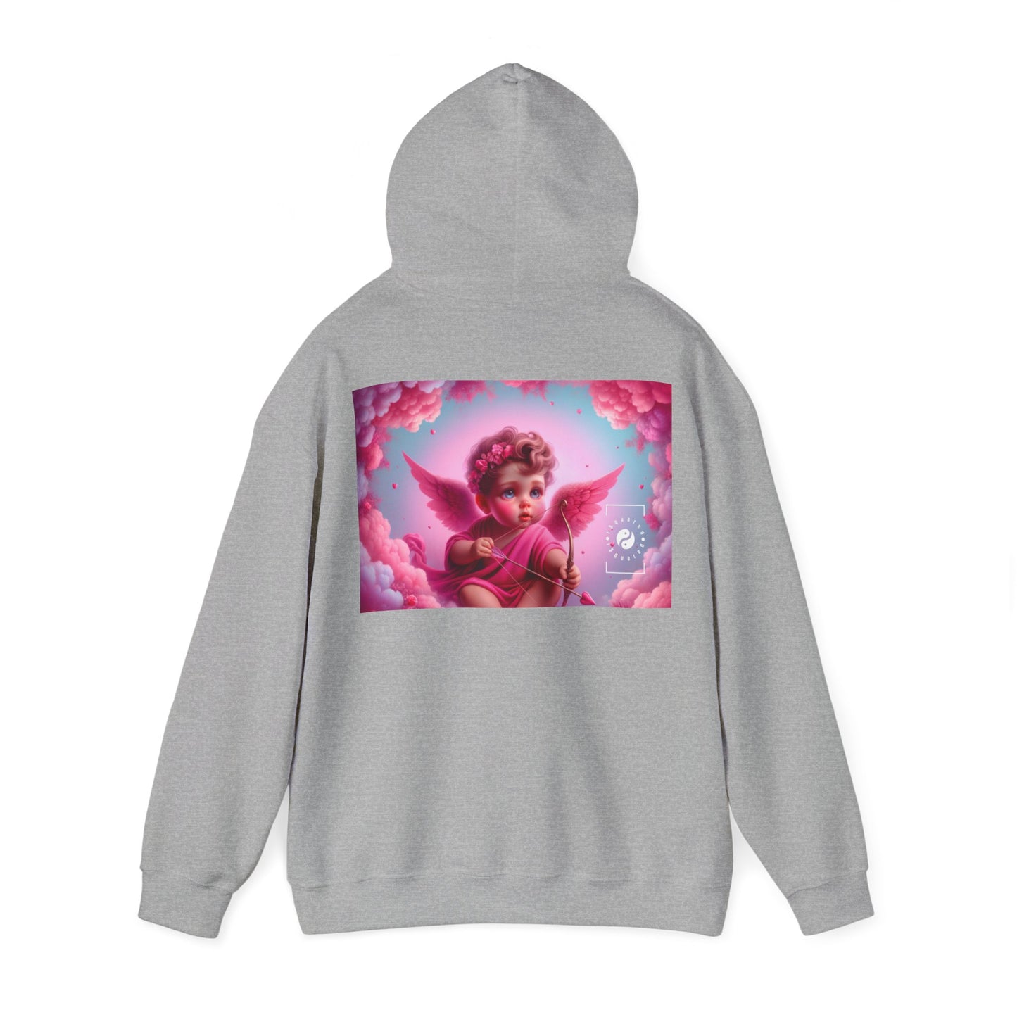 "Bold Blush: A Cupid's Love Affair" - Hoodie