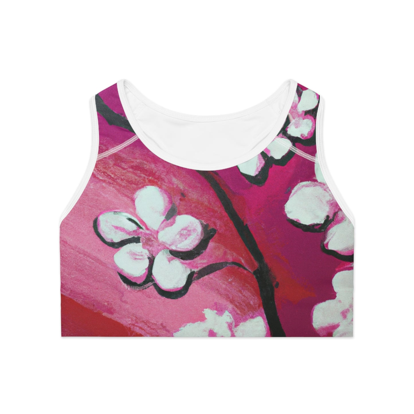 Ephemeral Blossom - High Performance Sports Bra